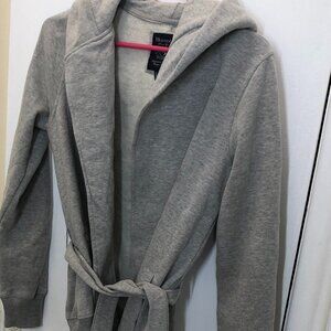 BlueNotes - Gray wrap sweater size M